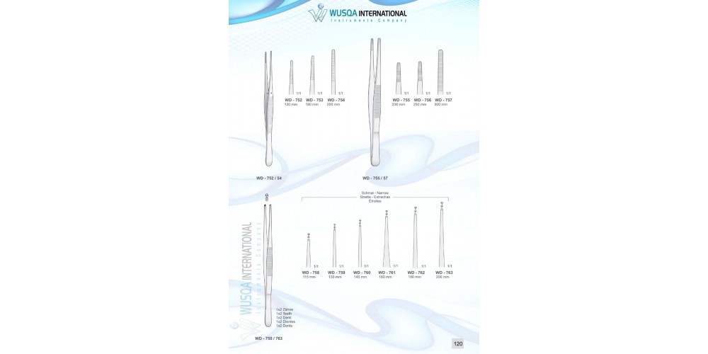 Tissue and Dressing Forceps